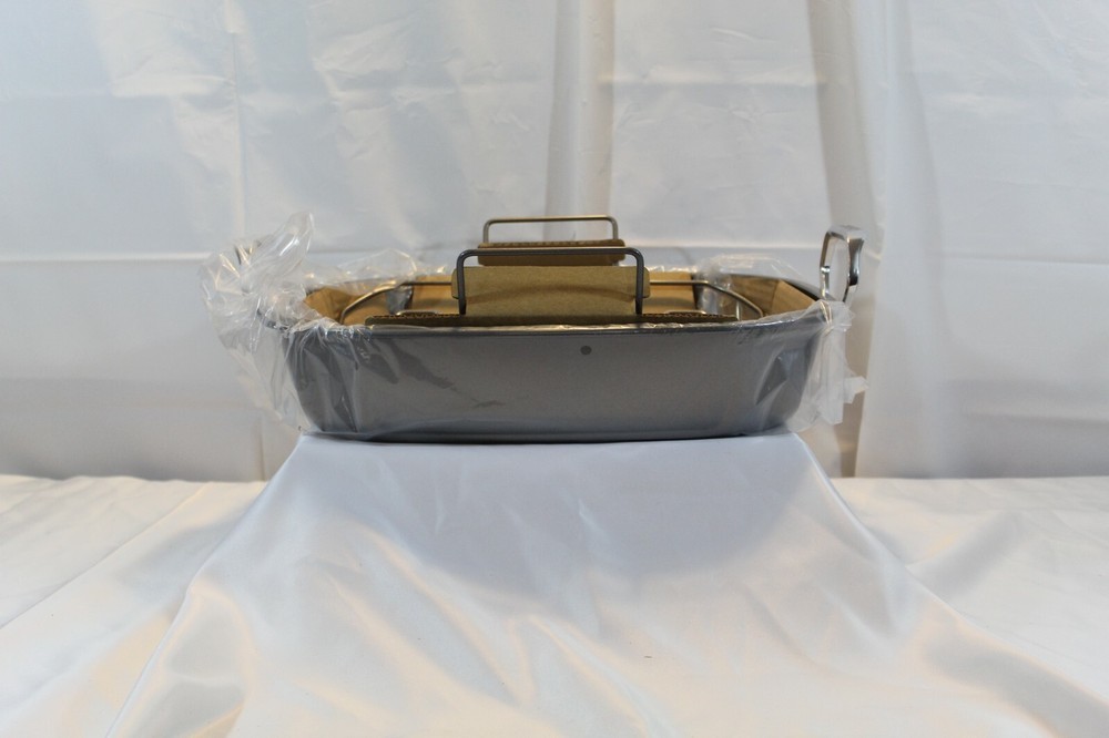 Circulon Premier Professional Oval Roasting Pan with Rack