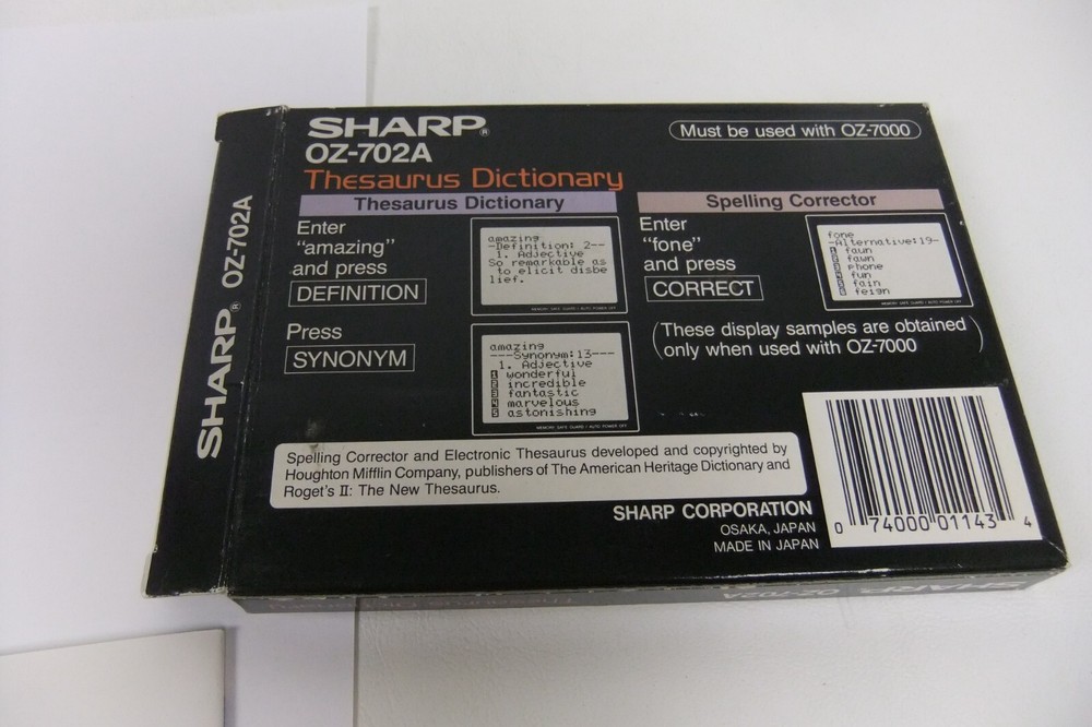 SHARP Time Expense Manager IC Card +