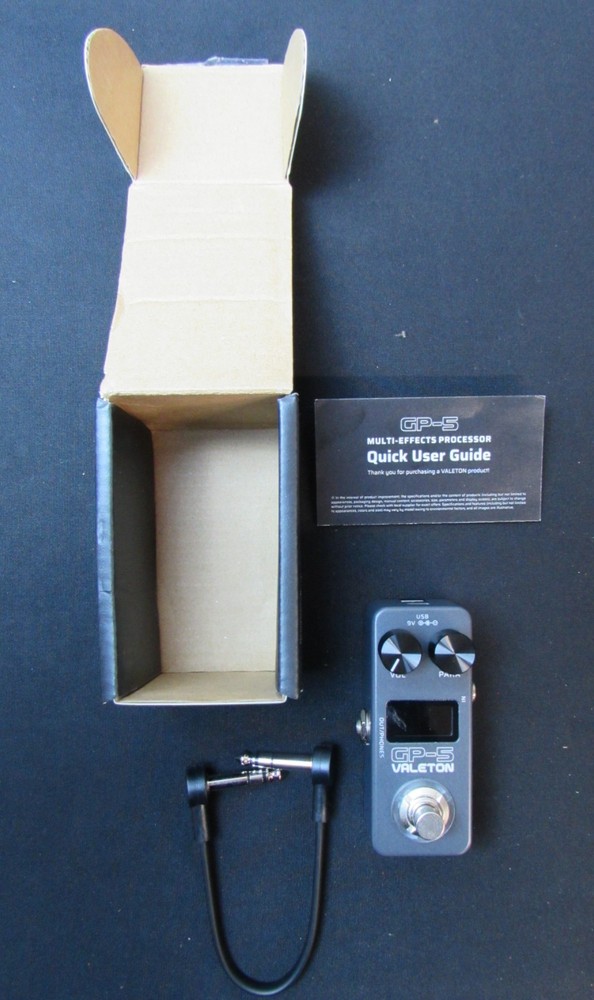OPEN BOX Valeton GP-5 Valeton super compact multi-effect mini pedal