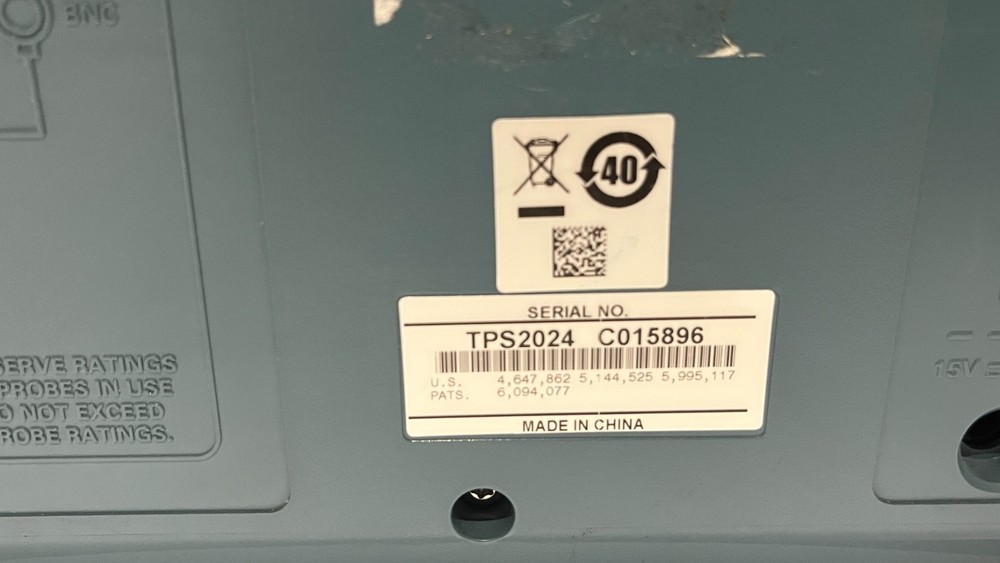 TEKTRONIX - TPS2024 (WITHOUT BATTERY)