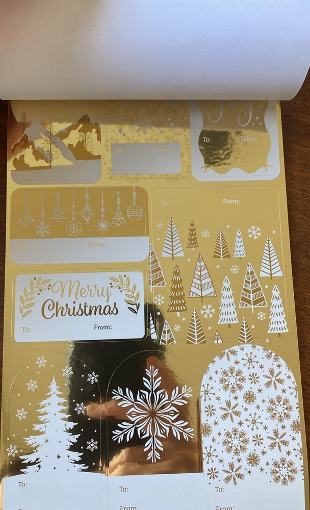 Christmas Card Tags