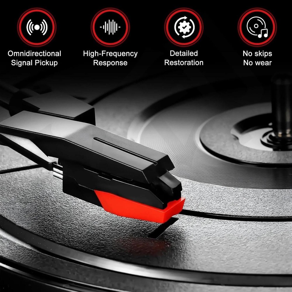 6 Pack Record Player Needle Replacement, Upgraded Vinyl Needle... | Ebay