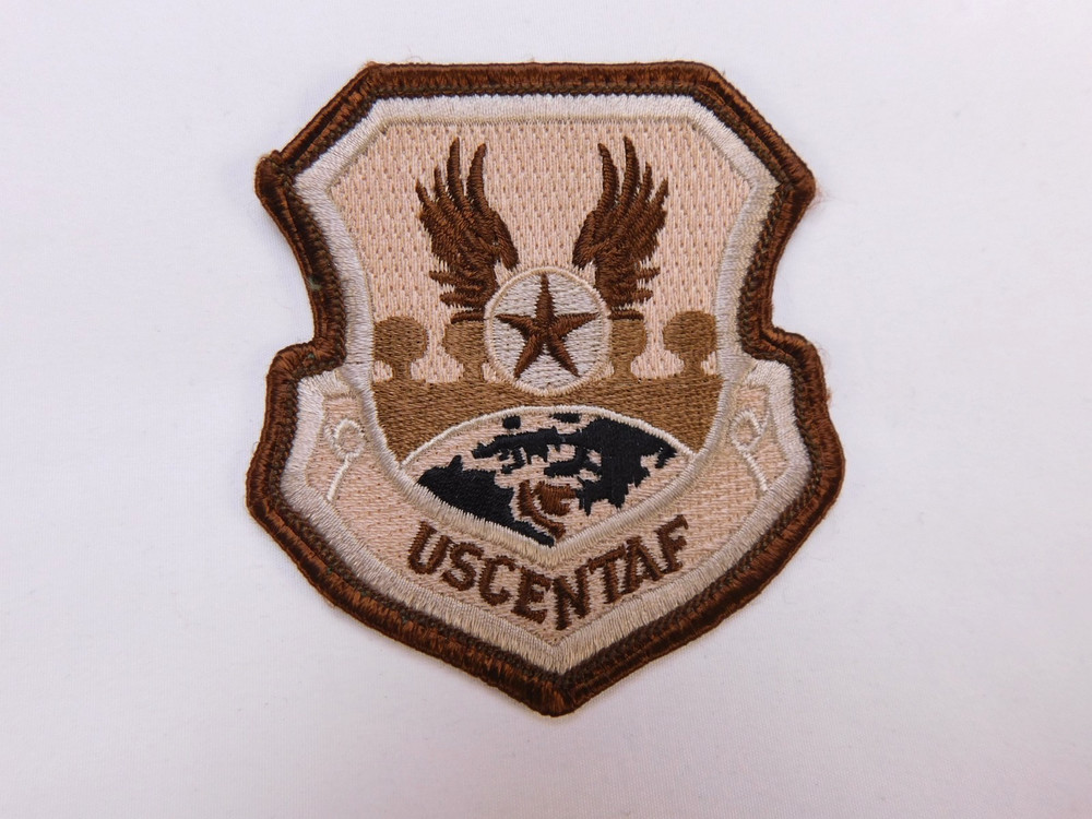 US Air Force USAF Central Command CENTAF Desert Tan DCU Patch
