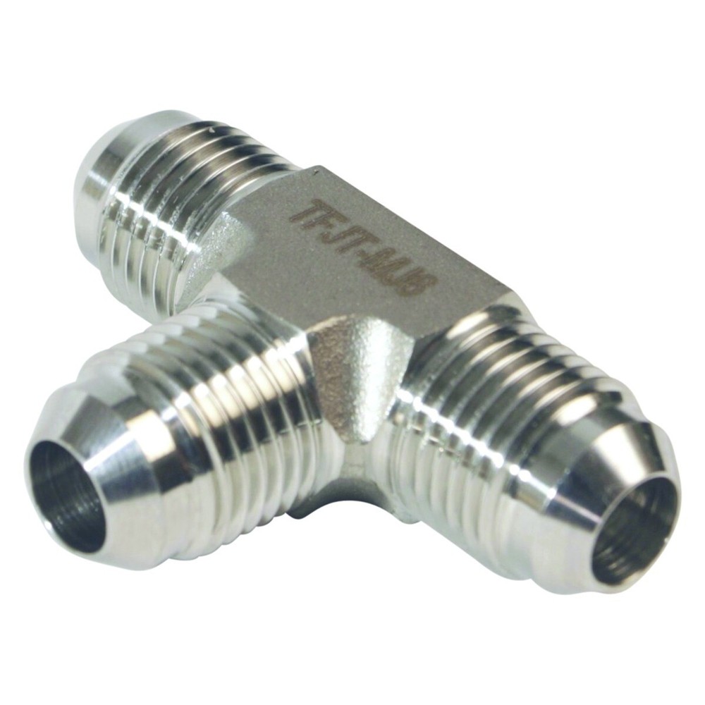 Threaded JIC Tee | MJIC 3/8 inch - SS316 (3 Pack)