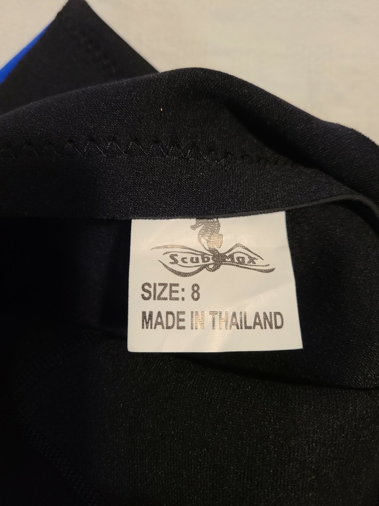 Scuba Max W3KS 2mm Kid's Short Suit Size 8