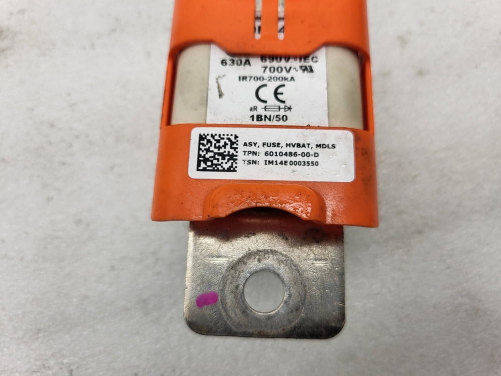 ⭕ 2012-2015 Tesla Model S High Voltage HVBAT Fuse Disconnect Module 6010486-00-D