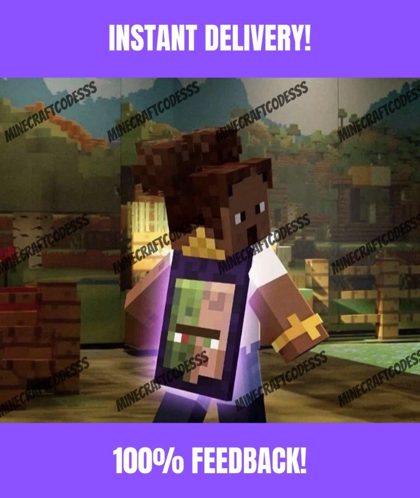 🕹️Minecraft Experience Villager Cape Code  SALE! SENT INSTANTLY