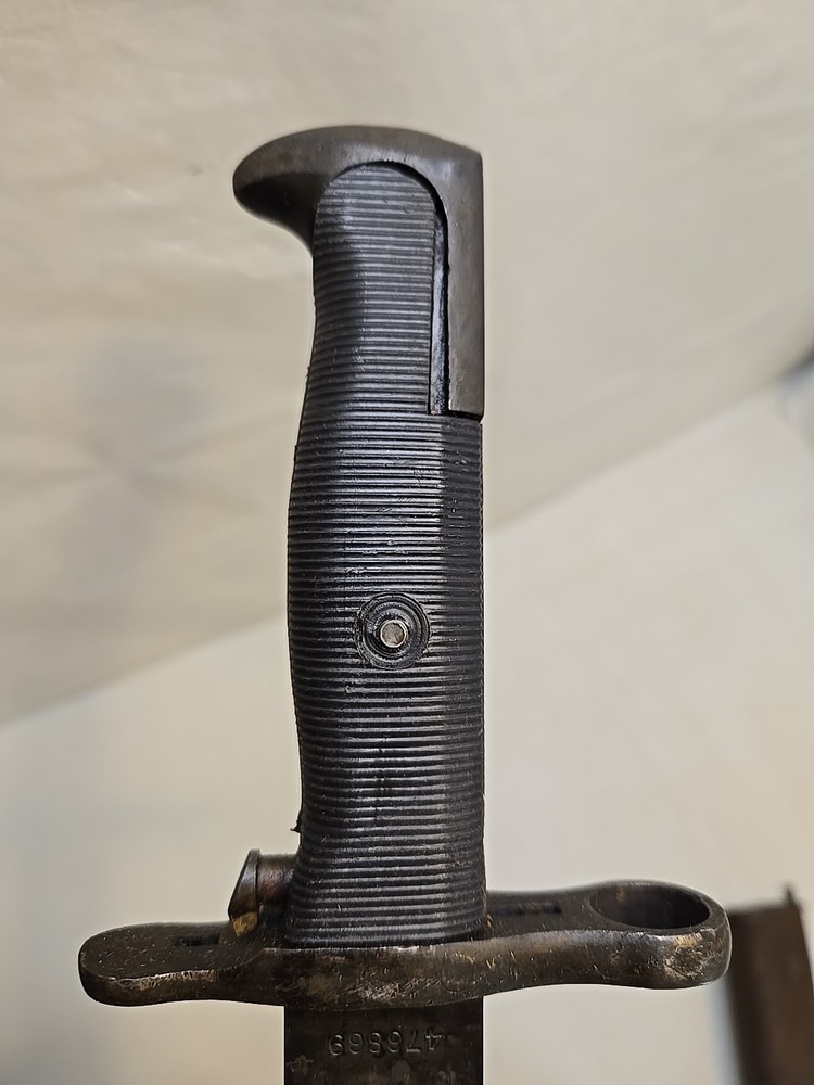 WWI Springfield Armory M1903 Bayonet Dated 1911 w/Scabbard - SA
