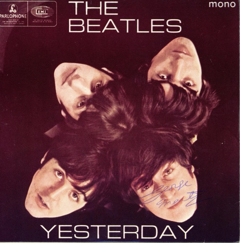 George Martin signed “Yesterday” CD