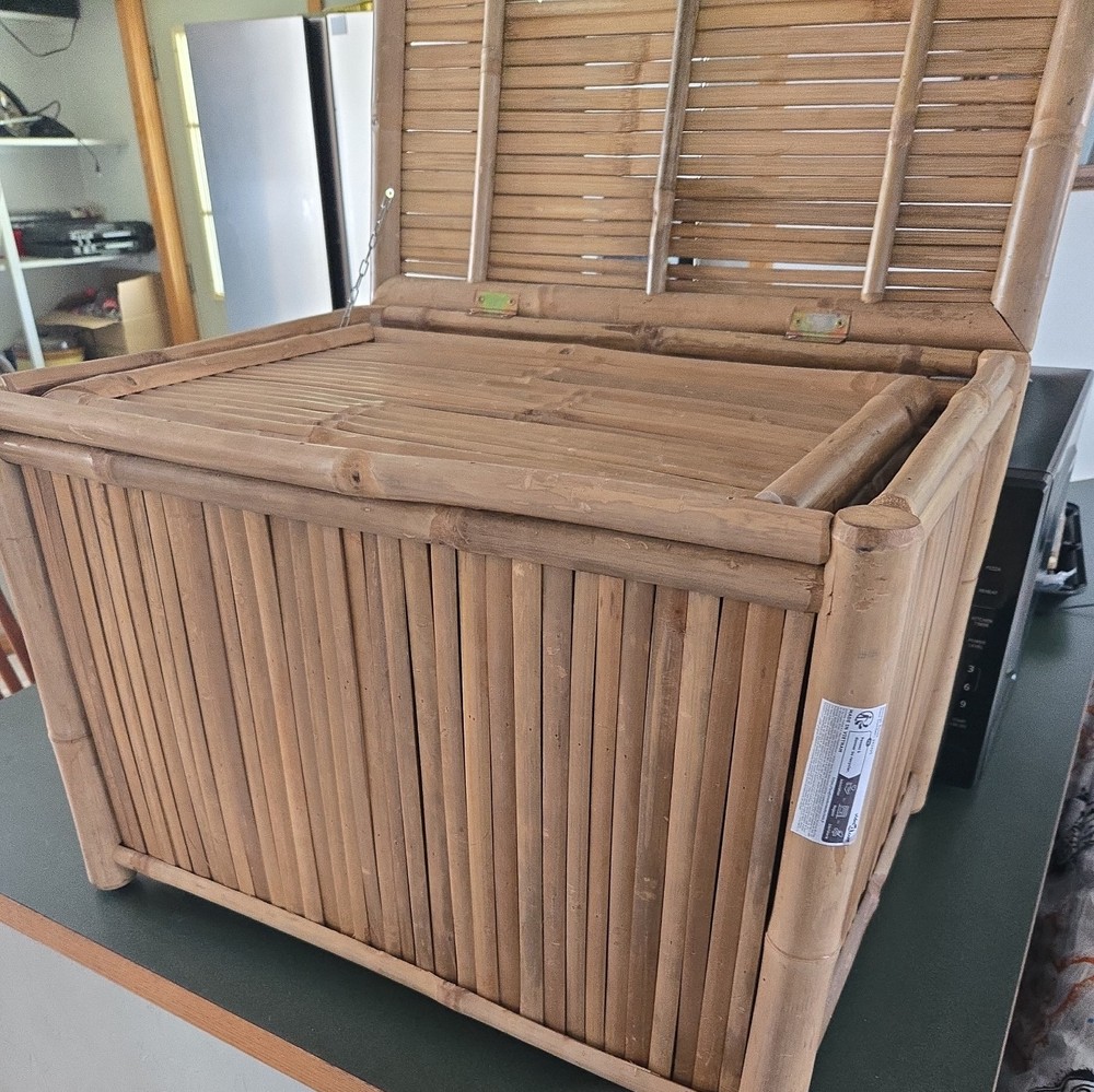 Storage Boxes 3 Pieces Bamboo vidaXL