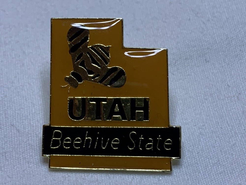 UTAH STATE LAPEL PIN NEW