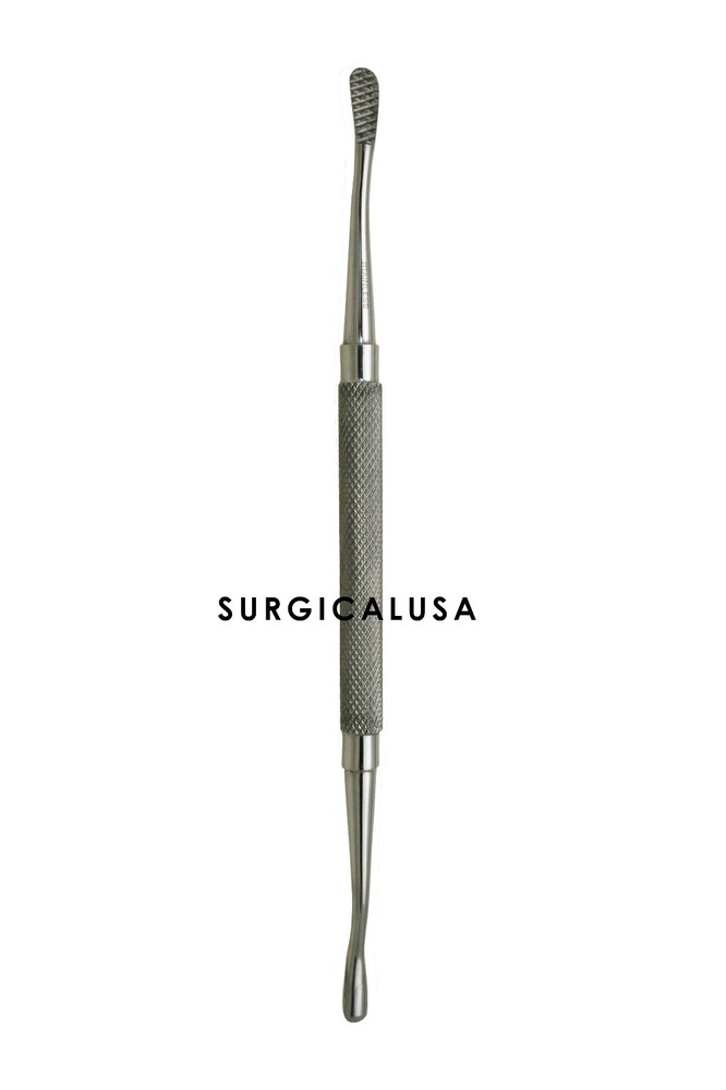 2 Bone File Howard #12CA Medical Bell Pattern Dental Surgical Instruments
