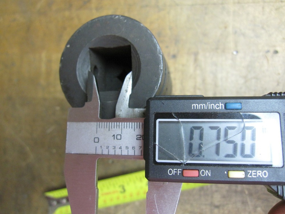 Armstrong 21-725 3/4" drive 1" impact hex bit socket