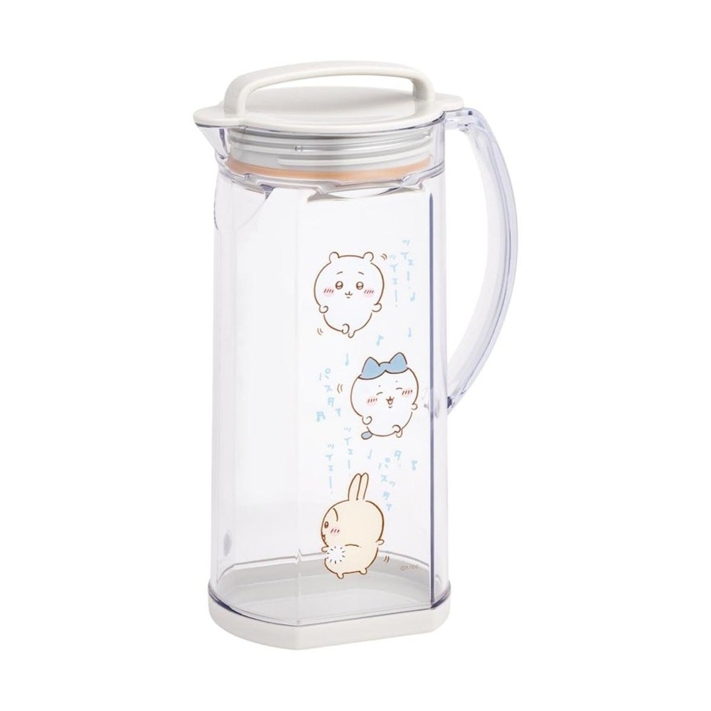 CHIIKAWA Cold Water Plastic Pitcher & 2 Cups - New