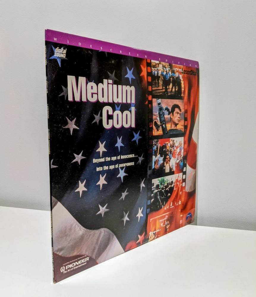 Medium Cool NTSC Widescreen Laserdisc Robert Forster Cult