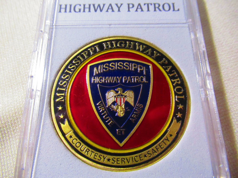 MISSISSIPPI HIGHWAY PATROL Challenge Coin