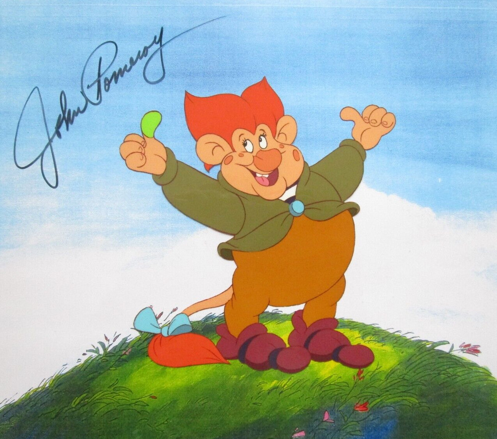 TROLL IN CENTRAL PARK signed John Pomeroy DON BLUTH Original animation model CEL