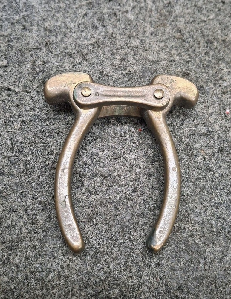 Antique Brass Ramrod Puller.  Bx8