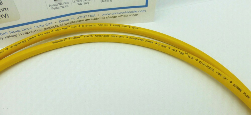 WireWorld Chroma 7 Coaxial Digital Cable 1 meter