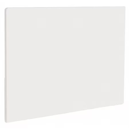 Crestware Pcb1218 Cutting Board, 18 In.L, White, Polyethylene