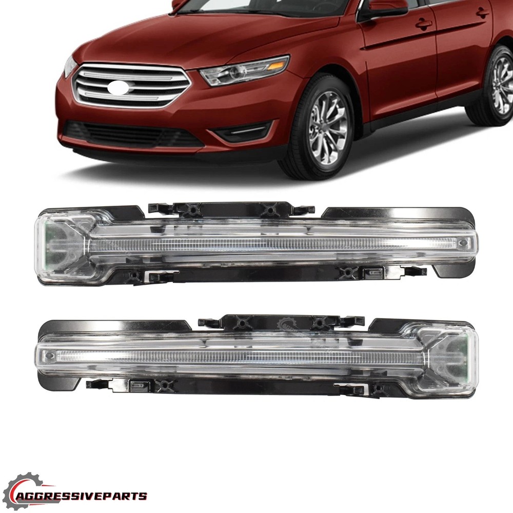 For Ford Taurus 2010-2019 LED Front Bumper Parking Light Lamp Set Left Right