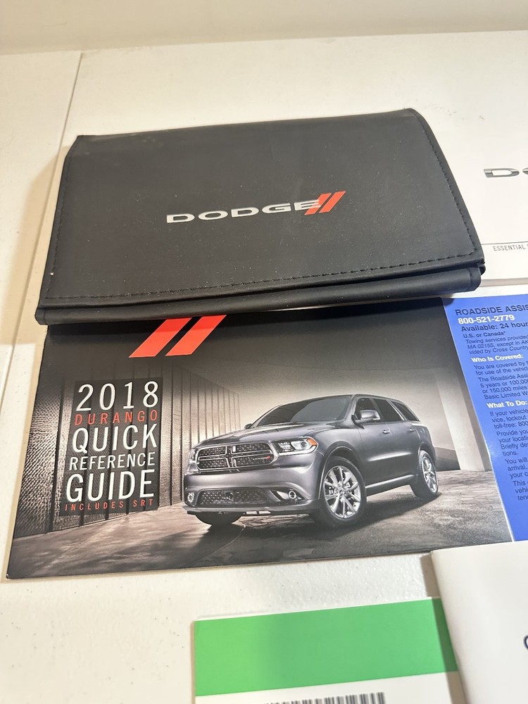 2018 Dodge Durango Quick Reference Guide