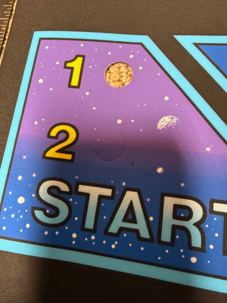 Asteroids Deluxe Arcade Control Panel Overlay CPO Reproduction Atari