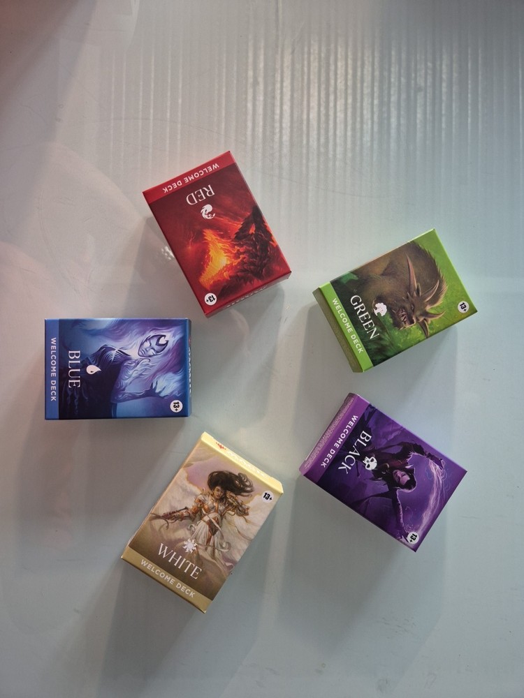 Magic The Gathering Welcome Pack :Various Colours
