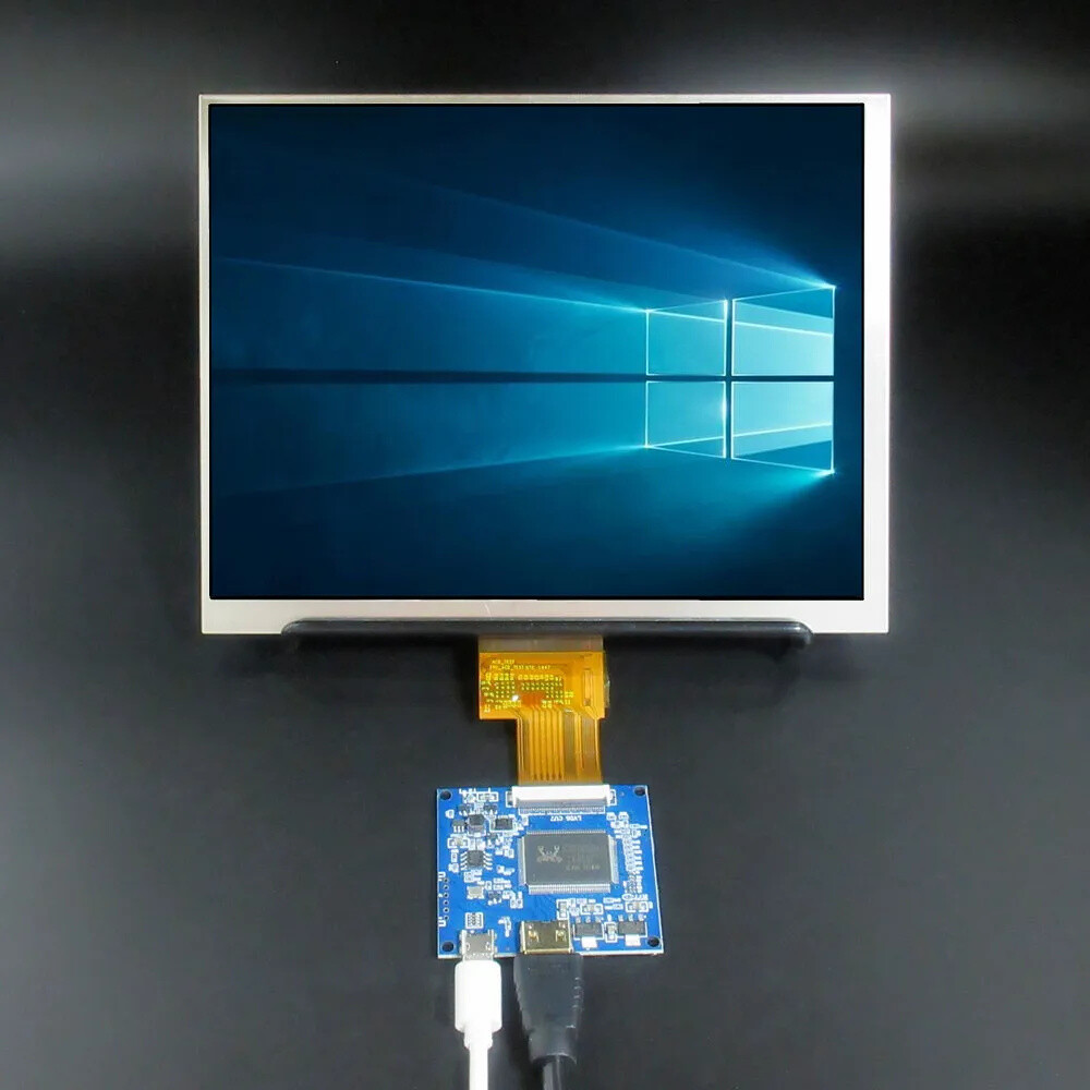 8 Inch HJ080IA-01E IPS LCD Display Screen Driver Control Board Mini HD Board