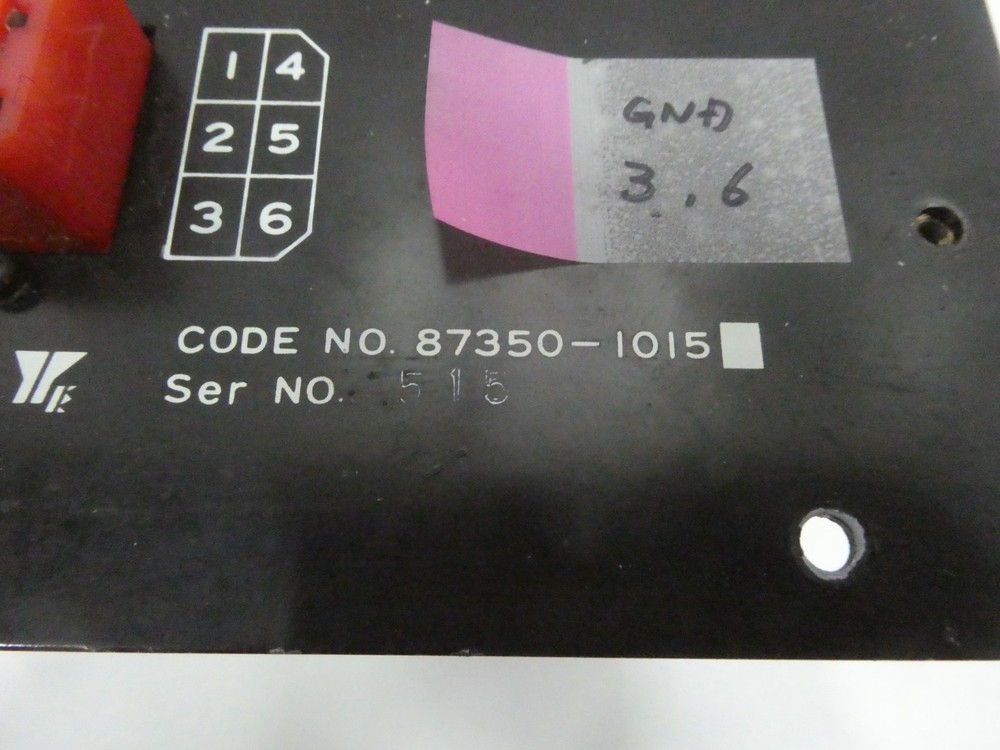 Yaskawa 87350-1015 Dc Power Supply Module
