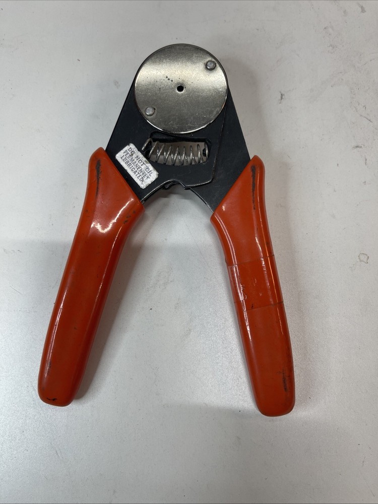 DAVO 322D1 RATCHETED CRIMPING TOOL