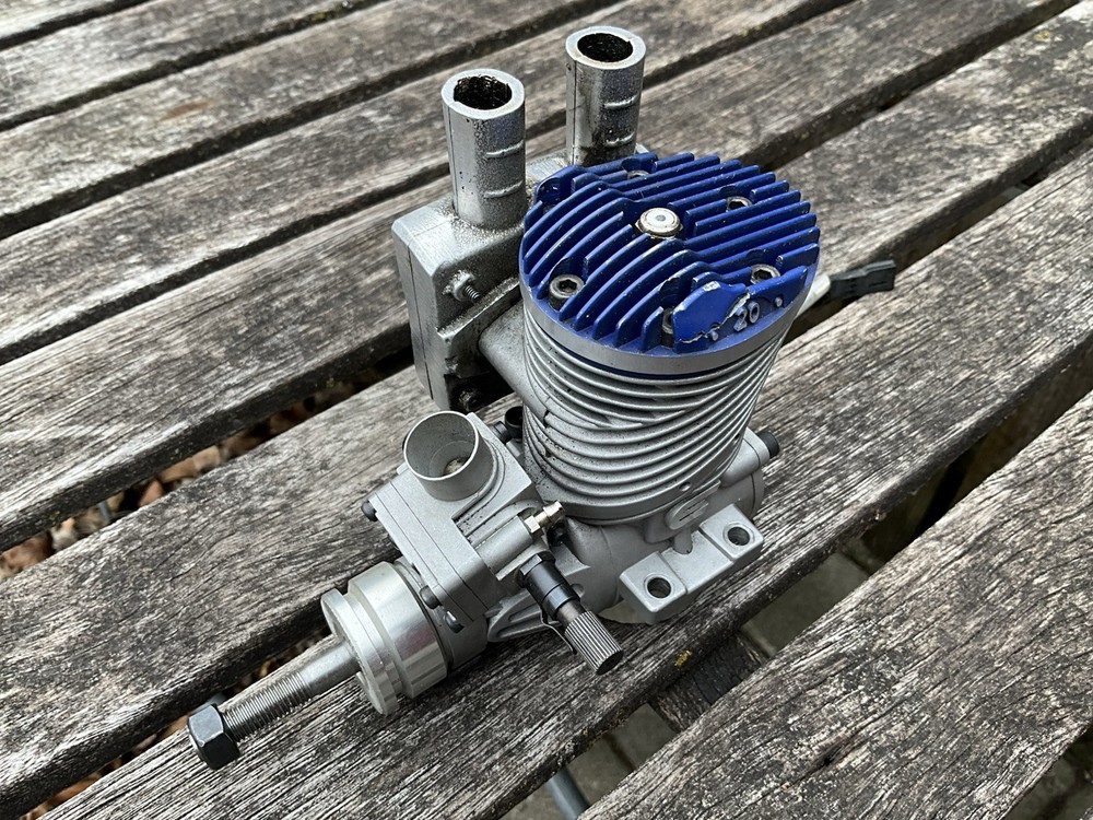 Evolution 20cc Gas Rc Airplane Engine Spins Free