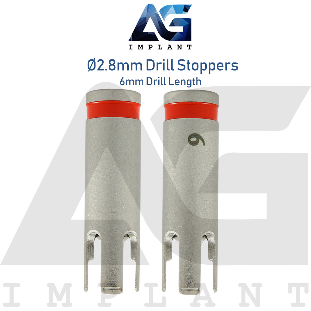 10 Drill Stoppers Ø2.8mm External Irrigation Tools Dental