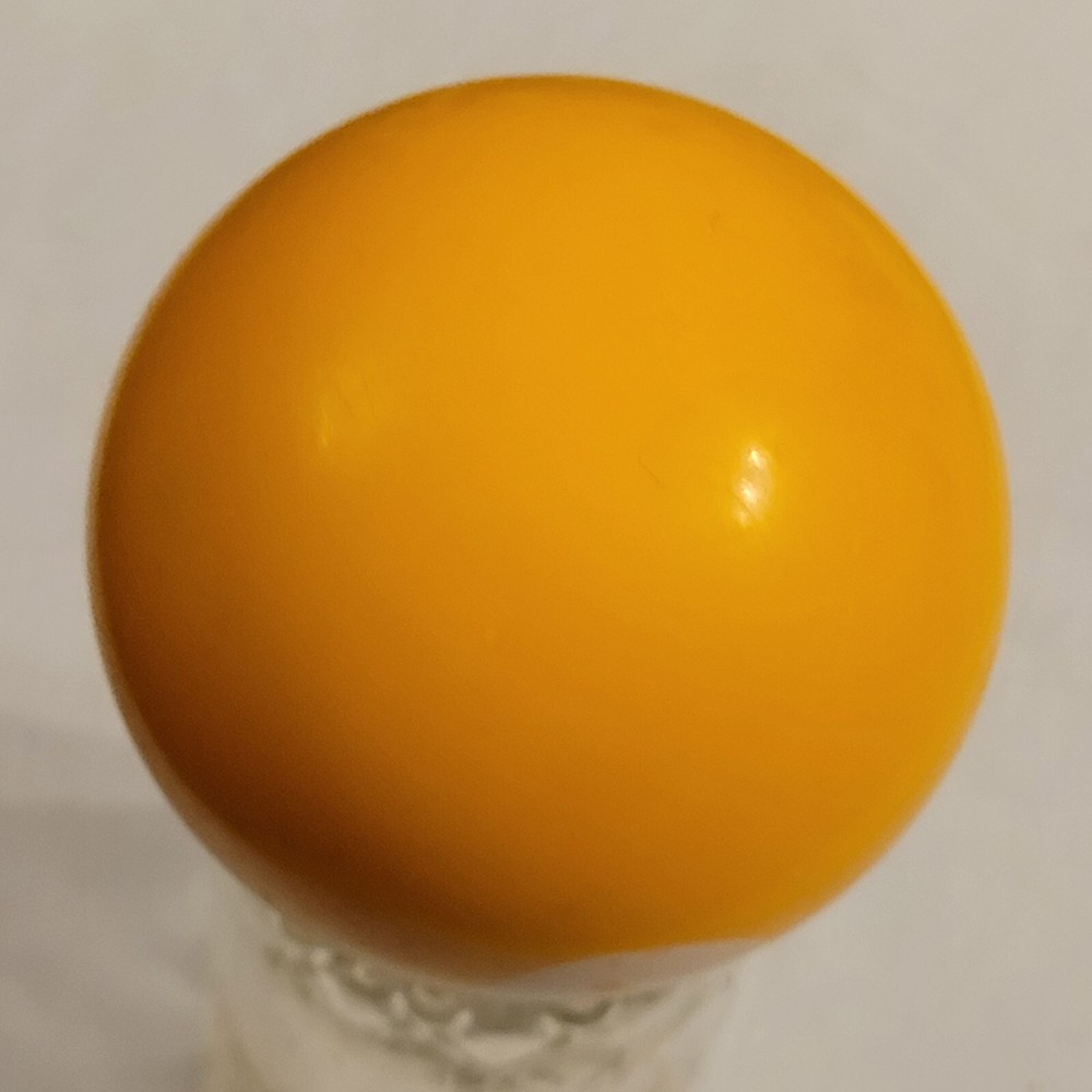 Vintage Number 1 Solid Yellow Replacement Pool Ball