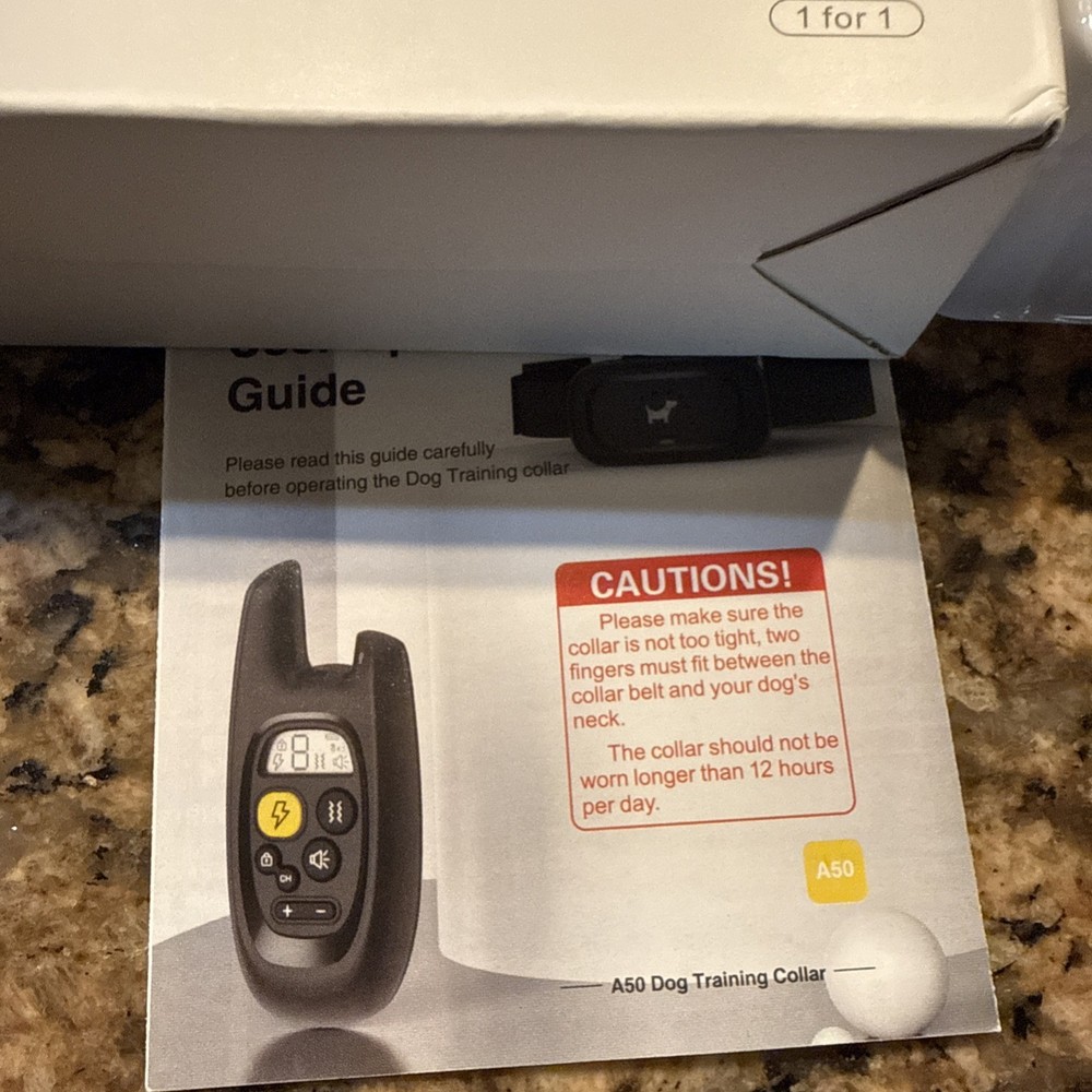 Remote Dog Training Collar (Bark Collar) Excellent Training tool