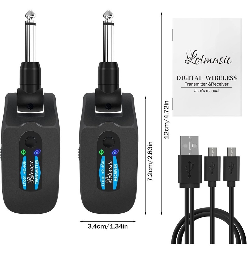 Lotmusic Wireless USB Transmitter Audio Adapter
