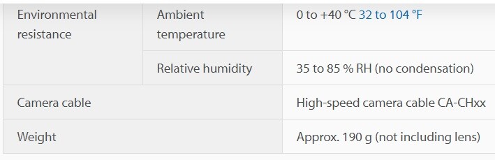 Keyence CA-HX048M Monochrome Image Receiving Element for Vision System