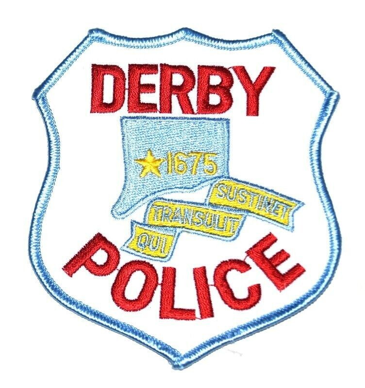 Derby CT non shield shape patch shipped from Australia