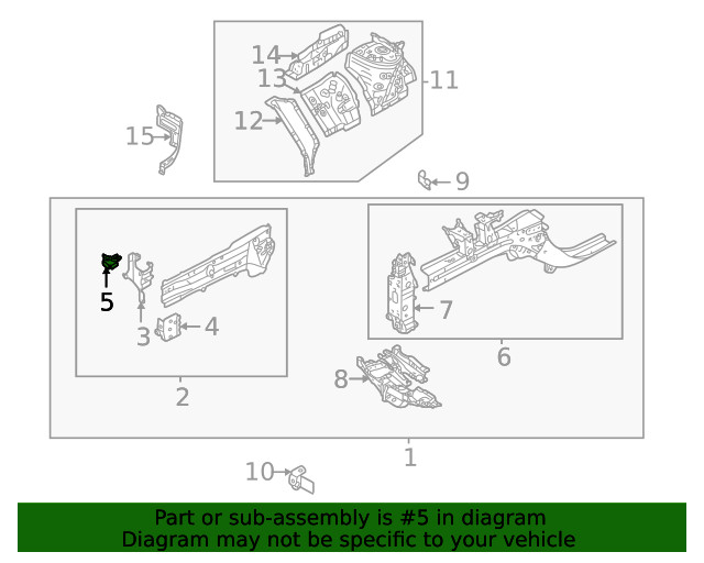 Genuine Mitsubishi Outer Bracket 5220BA96