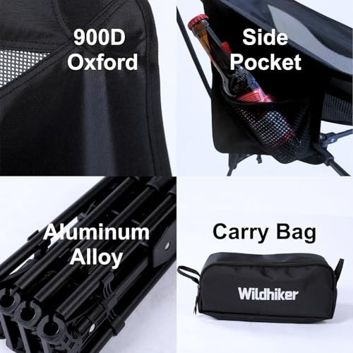 Portable Folding Camping Chairs – Lightweight, Easy to Pack, Wider Compact