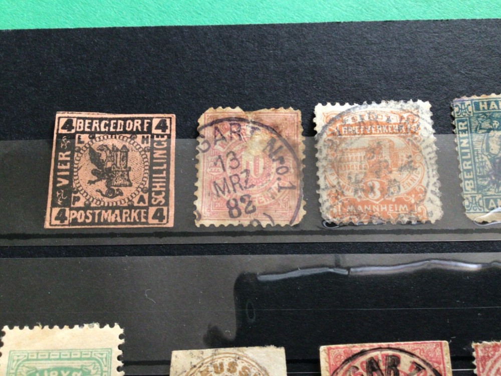 Germany States Private post & mounted mint & used stamps A14169