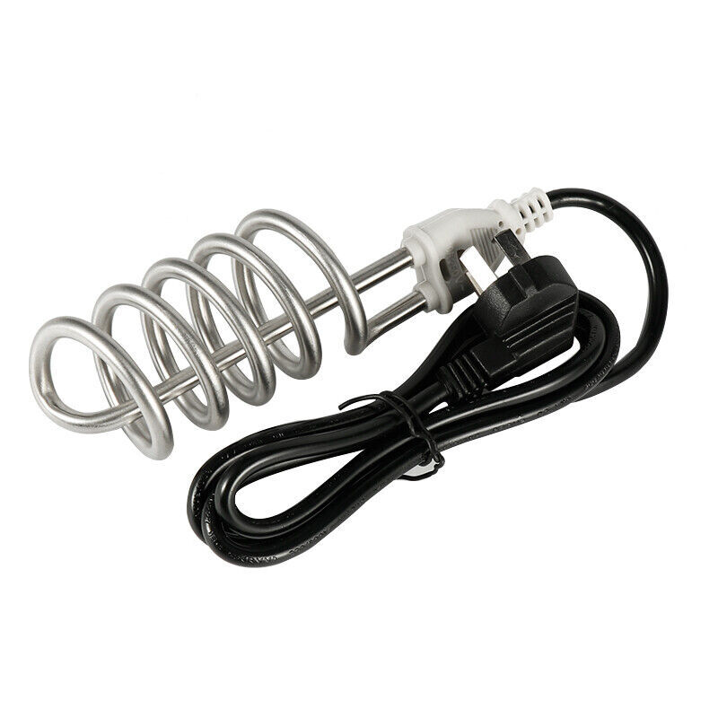 Fast Heating Travel Water Immersion Heater - Stainless Steel Portable System