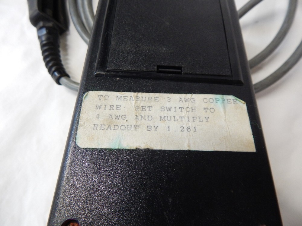 BEHA Cable Meter 2002, Used (Parts)