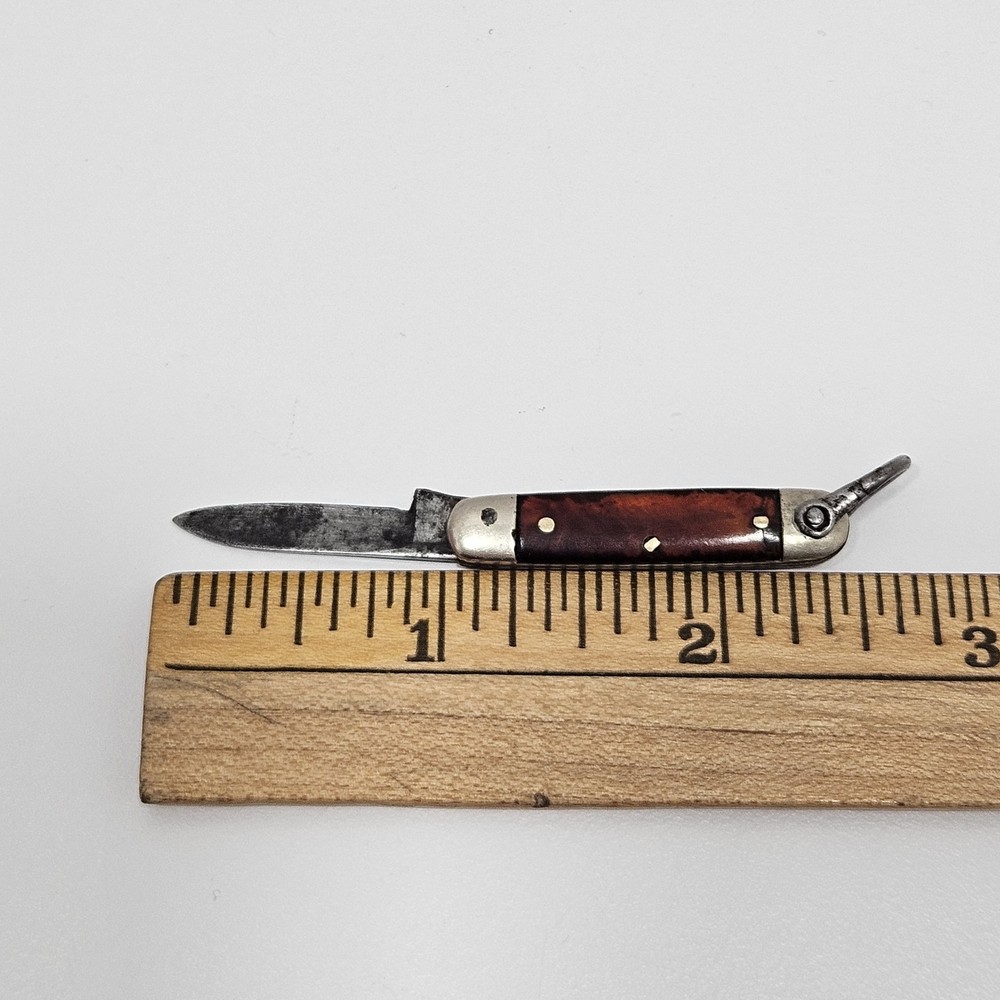 Mini Scout Foldable Pocket Knife Rare (Needs Sharpening And Rust Removed)