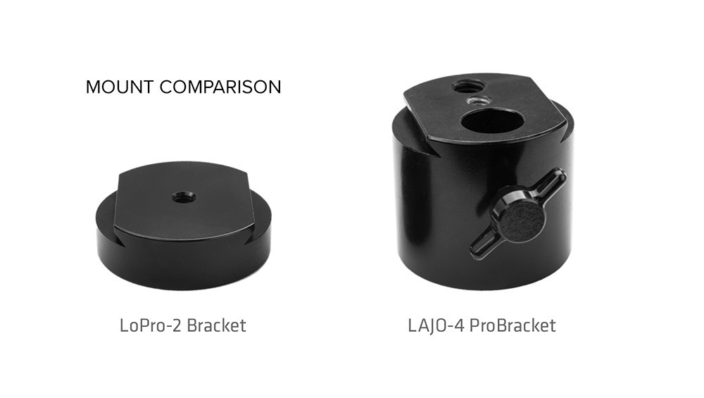 Tether Tools Aero LoPro-2 Bracket 1/4"-20 thread + Arca Mount for Tripod LP2SLV