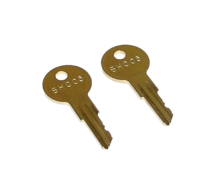 2 - BH005 Replacement Keys fit FireTech J L Industries Samson Fire Equipment
