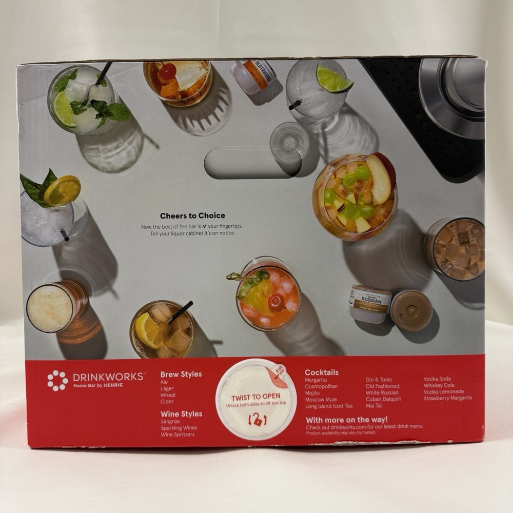 Keurig Drinkworks Home Bar Drinkmaker - Black