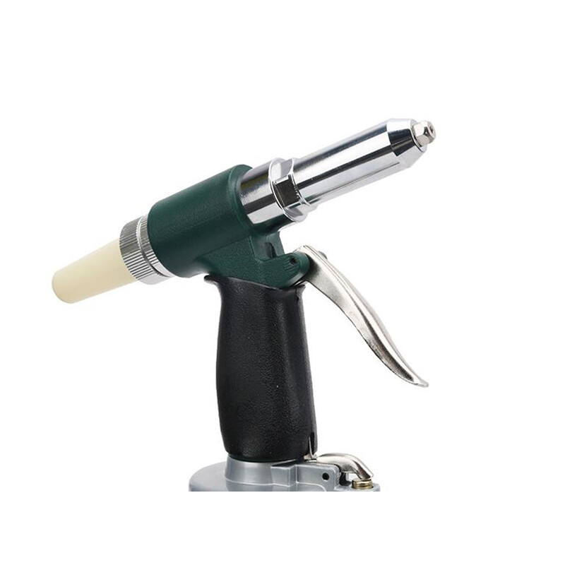 Air Riveter Automatic Hydraulic Pull Rivet Gun Kit Pneumatic Riveter Tool Set
