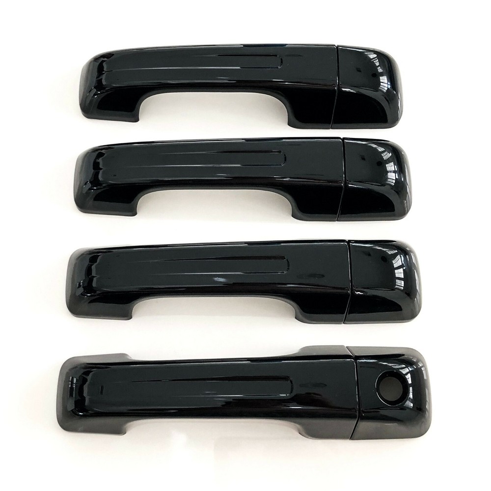 For 2019-2023 Ram 1500 GLOSS BLACK 4 Dr Handle + Tailgate Covers W/O Smartkey