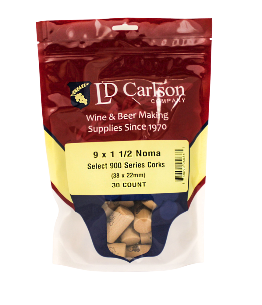 Nomacorc 9 X 1 1/2 Select 900 Series Corks 30/Bag